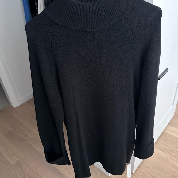 Reformation Black Long Sleeve Dress - Picture 4 of 5